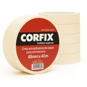 CORFIX CINTA DE PAPEL 48mm x 40m